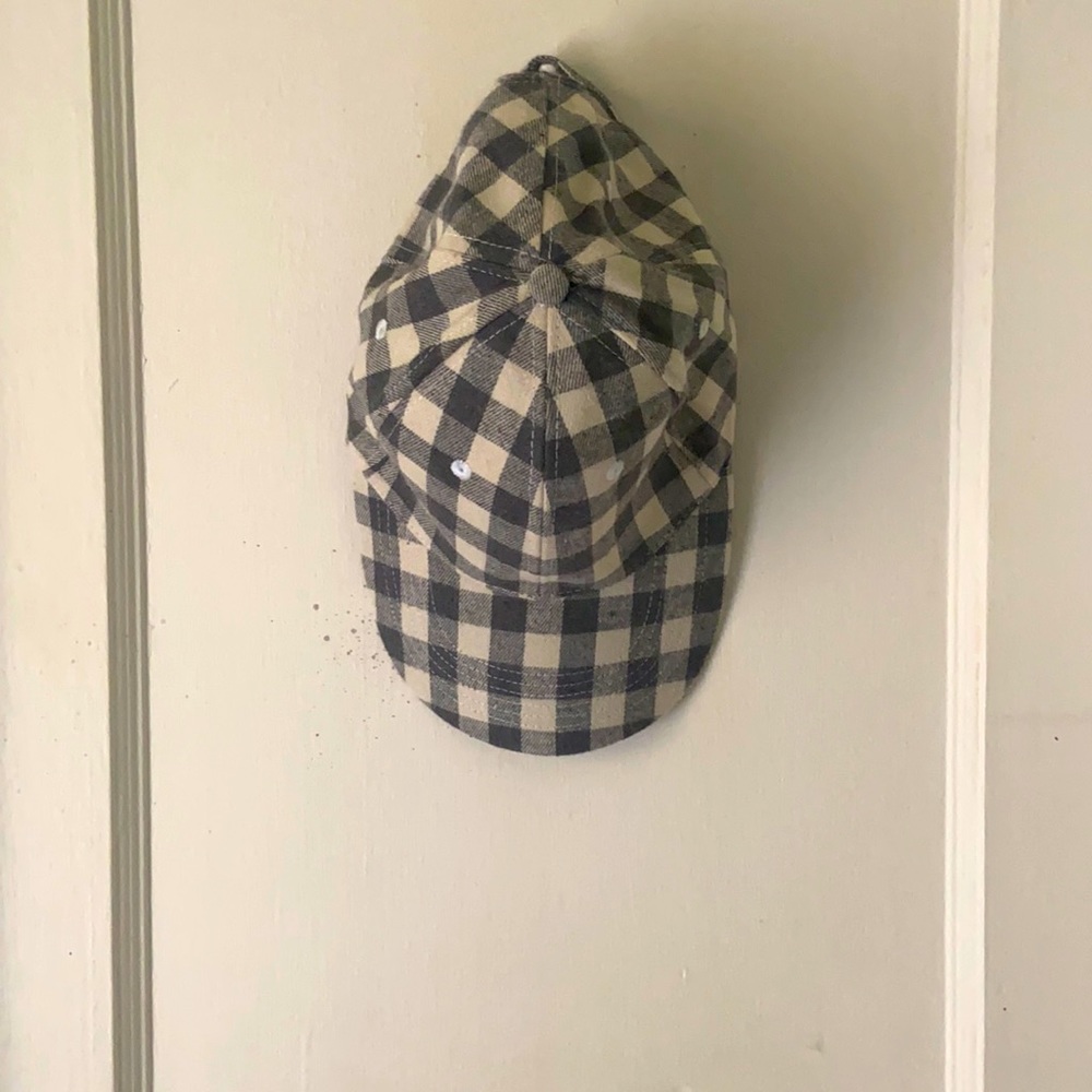 cutest plaid baseball hat